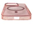 Lemontti Husa Glitter MagSafe iPhone 16 Pro Roz