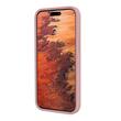 Lemontti Husa Liquid Silicon MagCharge iPhone 15 Crem (protectie 360°, material fin, captusit cu microfibra)