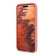 Lemontti Husa Liquid Silicon MagCharge iPhone 15 Pro Roz (protectie 360°, material fin, captusit cu microfibra)