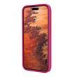 Lemontti Husa Liquid Silicon MagCharge iPhone 15 Pro Roze (protectie 360°, material fin, captusit cu microfibra)