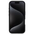 Lemontti Husa Liquid Silicon MagSafe iPhone 16 Pro, cu suport, Negru