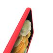 Lemontti Husa Liquid Silicon Samsung Galaxy S21 Ultra Red (protectie 360°, material fin, captusit cu microfibra)