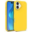Lemontti Husa Biodegradabila Multiple Color Wheat MagSafe iPhone 16 Galben