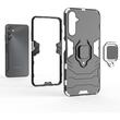 Lemontti Husa Ring Armor Samsung Galaxy A05s Negru