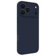 Lemontti Husa Silicon Soft Slim Magsafe iPhone 17 Pro Max Bleumarin