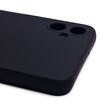 Lemontti Husa Silicon Soft Slim Samsung Galaxy A05 Negru (material mat si fin, captusit cu microfibra)