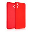 Lemontti Husa Silicon Soft Slim Samsung Galaxy A05 Rosu (material mat si fin, captusit cu microfibra)