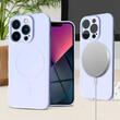 Lemontti Husa Silicon iPhone 15 Pro Max MagSafe Lila