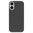 Lemontti Husa Slim Aramid/Kevlar Magsafe 1500D iPhone 17 Negru