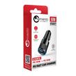 Lemontti Incarcator Auto Super Fast Charge 60W 2 porturi PD Type-C x 30W Negru