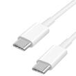 Lemontti Set Incarcator Retea Fast Charge 20W 1 x PD Type-C + 1 x USB-A Quick Charge 3.0 si cablu Type-C-Type-C 20W 1m Alb