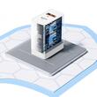 Lemontti Incarcator Retea GaN Fast Charge 45W 1 x PD Type-C + 1 x USB-A Quick Charge 3.0 Alb