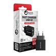 Lemontti Incarcator Retea Fast Charge 30W 2 porturi USB-A QC 3.0 + USB-A 2.4A Negru