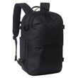 Lemontti Rucsac Smart Premium cu Vacuum si pompa vid 5 capete inclusa, 30-60L pentru cabina avion, impermeabil, doua mufe incarcare USB: USB-A si Type-C, extensie suplimentara, sistem antifurt, Negru
