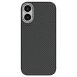 Lemontti Husa Slim Aramid/Kevlar Magsafe 600D iPhone 17 Negru