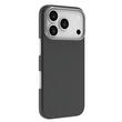 Lemontti Husa Slim Aramid/Kevlar Magsafe 600D iPhone 17 Pro Max Negru