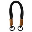 Lemontti Snur de mana pentru telefon Braided, 26cm, Negru