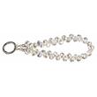 Lemontti Snur de mana pentru telefon Crystal Aurora, 30cm, Mov