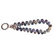 Lemontti Snur de mana pentru telefon Crystal Aurora, 30cm, Violet
