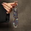 Lemontti Snur de mana pentru telefon Crystal Aurora, 30cm, Violet