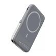Mcdodo Acumulator Extern Mocha Series Wireless MagSafe 5000mAh, 15W, stand inclus, Gri