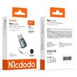 Mcdodo Adaptor OTG Type-C la USB 3.0, Aliaj de aluminiu, Incarcare si sincronizare date, cu indicator luminos, snur de prindere, Negru