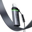 Mcdodo Adaptor Type-C la Lightning, 36W, Fast Charge, Auto Power Off 3A, 480Mbps, cip E-Mark, snur, Negru