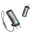 Mcdodo Adaptor Type-C la Type-C PD 100W Auto Power Off , 5A, 480Mbps, incarcare si sincronizare date, cu snur, Negru
