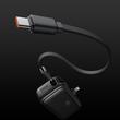 Mcdodo Baterie Externa FreeKit Series 5000mAh, 22.5W, cablu și Connector Lightning Negru