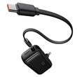 Mcdodo Baterie Externa FreeKit Series 5000mAh, 22.5W, cablu și Connector Lightning Negru