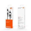 Mcdodo Cablu 4 in 1 USB-A/Type-C la Lightning/Type-C, PD Fast Charging, 60W, 1.2m, Negru