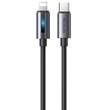 Mcdodo Cablu Type-C la Lightning 36W, Fast Charging, 3A, 1.2m, Negru