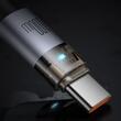 Mcdodo Cablu Type-C la Type-C Fast Charging, 100W, LED, 1.2m, Negru