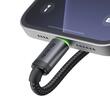 Mcdodo Cablu Type-C la Type-C PD60W Fast Charging, Aliaj de aluminiu, 1m, Negru