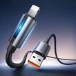 Mcdodo Cablu USB-A la Lightning Fast Charging, 3A LED, 1.2m Negru
