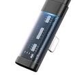 Mcdodo Cablu USB la Lightning Dichromatic 90 grade, Fast Charging, LED, 3A, 1.8m, Negru