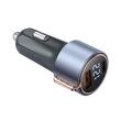 Mcdodo Incarcator Auto Dual Port 1x USB, 1x Type-C Digial Display, PD Fast Charging, 75W, Negru
