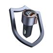 Mcdodo Incarcator Auto Dual Port 1x USB, 1x Type-C Digial Display, PD Fast Charging, 75W, Negru