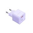 Mcdodo Incarcator Retea Dual Port Type-C si USB-A Dichromatic, Fast Charging PD 33W, Mov