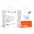 Mcdodo Incarcator Retea Dual Port USB-A si Type-C Nano Series GaN Fast Charging PD, 33W, Mov