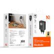 Mcdodo Incarcator Retea Fast Charging 30W cu Incarcator Wireless Apple Watch Integrat, Travel Companion Series, 1 x USB-A, 1 x USB-C, Negru