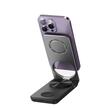Mcdodo Incarcator Wireless Foldable 3in 1 Mangetic, pentru telefon / TWS / Apple Watch, 15W, Negru