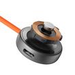 Mcdodo Incarcator wireless pentru Apple Watch, 2.5W, cu porturi Type-C si Lightning, snur din silicon anti-pierdere, Negru