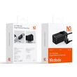 Mcdodo Incarcator de retea 4 in 1 cu prelungitor Super Cube Schuko, 2x Tip-C, USB-A, Fast Charge 70W, Tehnologie GaN, 1,5 m Negru