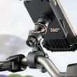Mcdodo Suport Telefon pentru Bicicleta Basalt Series, reglabil  360, pentru telefoane cu diagonala 4,2 - 6,5 inch, Negru