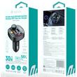 Devia Modulator FM Smart Series Bluetooth PD 30W + Dual USB, MP3, Fast Charger, Negru
