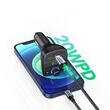 Ugreen Modulator FM cu incarcator auto 31.5W, Bluetooth, 2x USB-A, 1xType-C, TF Card Slot, LED Display, Negru