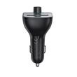 Ugreen Modulator FM cu incarcator auto 31.5W, Bluetooth, 2x USB-A, 1xType-C, TF Card Slot, LED Display, Negru