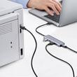 Ugreen Multihub USB to 4x USB3.0, 1x Micro-USB, Plug & Play, 5Gbps, 0.15m, Space Gray