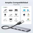 Ugreen Multihub USB to 4x USB3.0, 1x Micro-USB, Plug & Play, 5Gbps, 0.15m, Space Gray